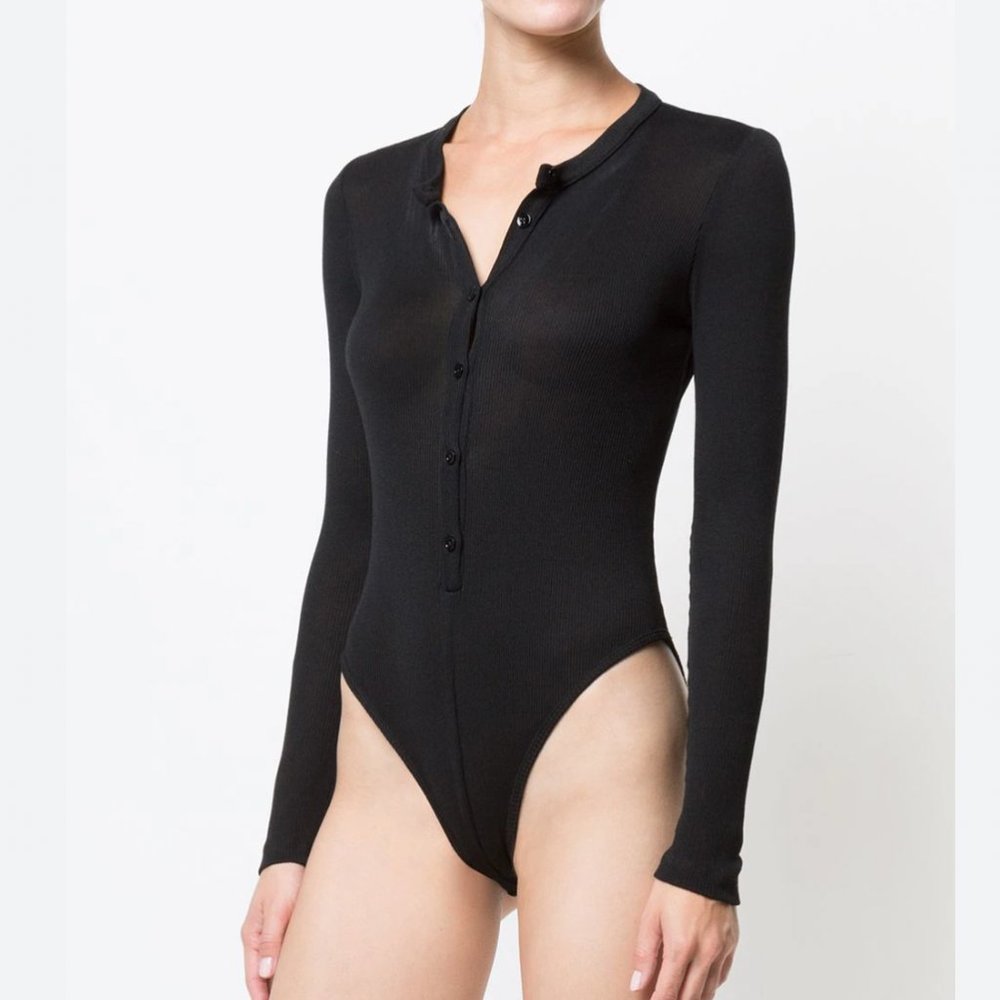 Fluer Du Mal Henley Bodysuit